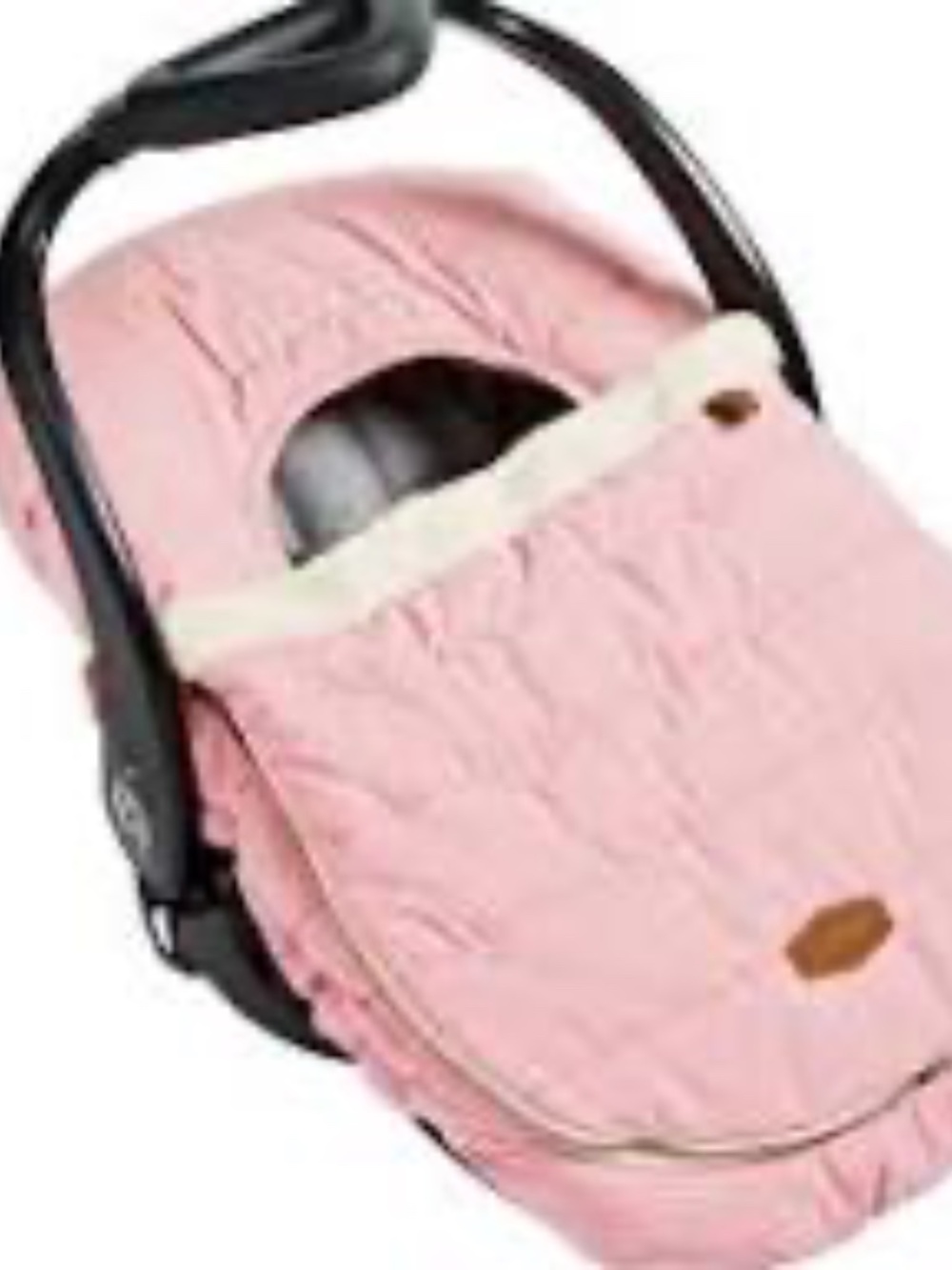 JJ Cole Infant Car Seat Cover in pink